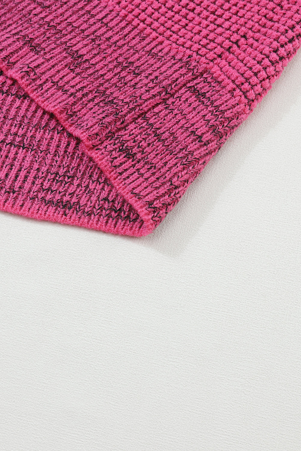 Contrast Trim Casual Knit Cardigan