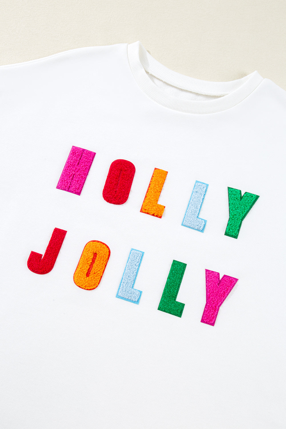 Holly Jolly Graphic Long Sleeve Top