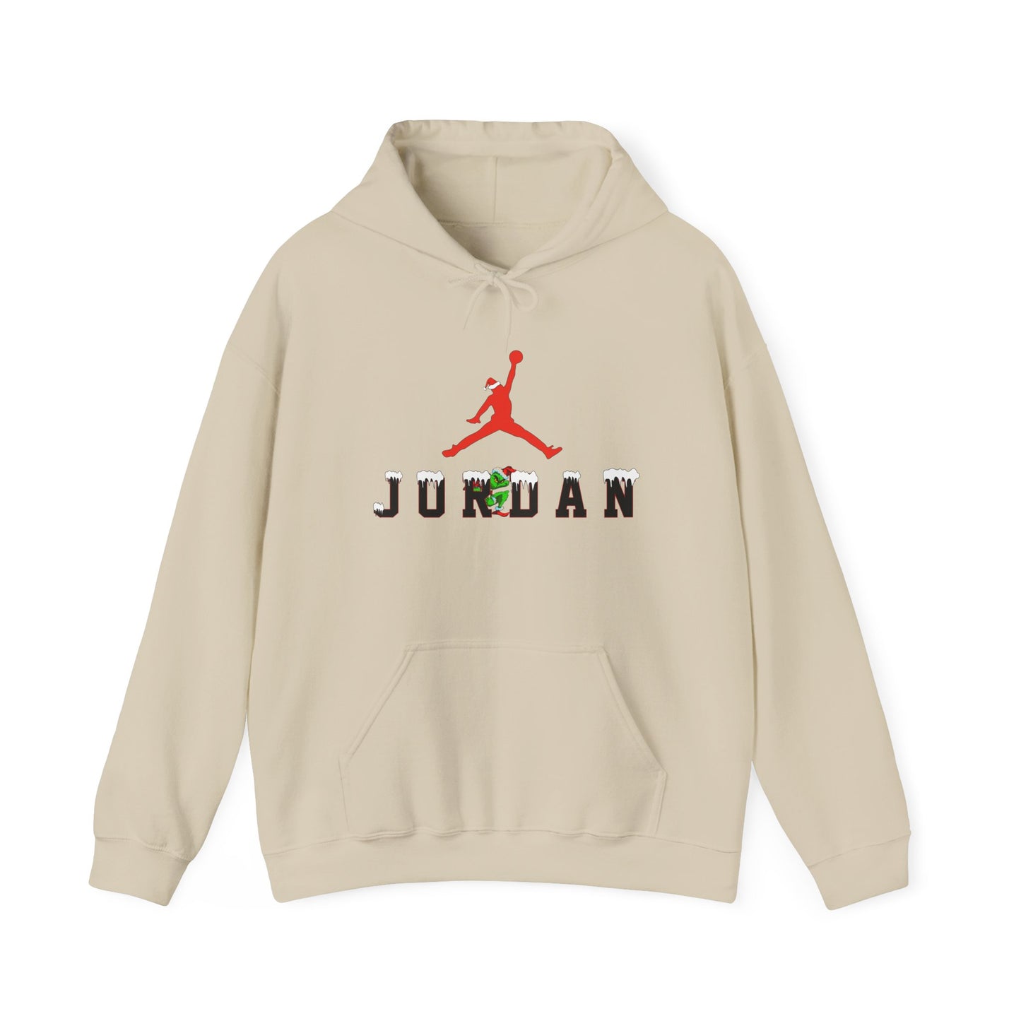 Grinch Jordan graphic Christmas Hoodie