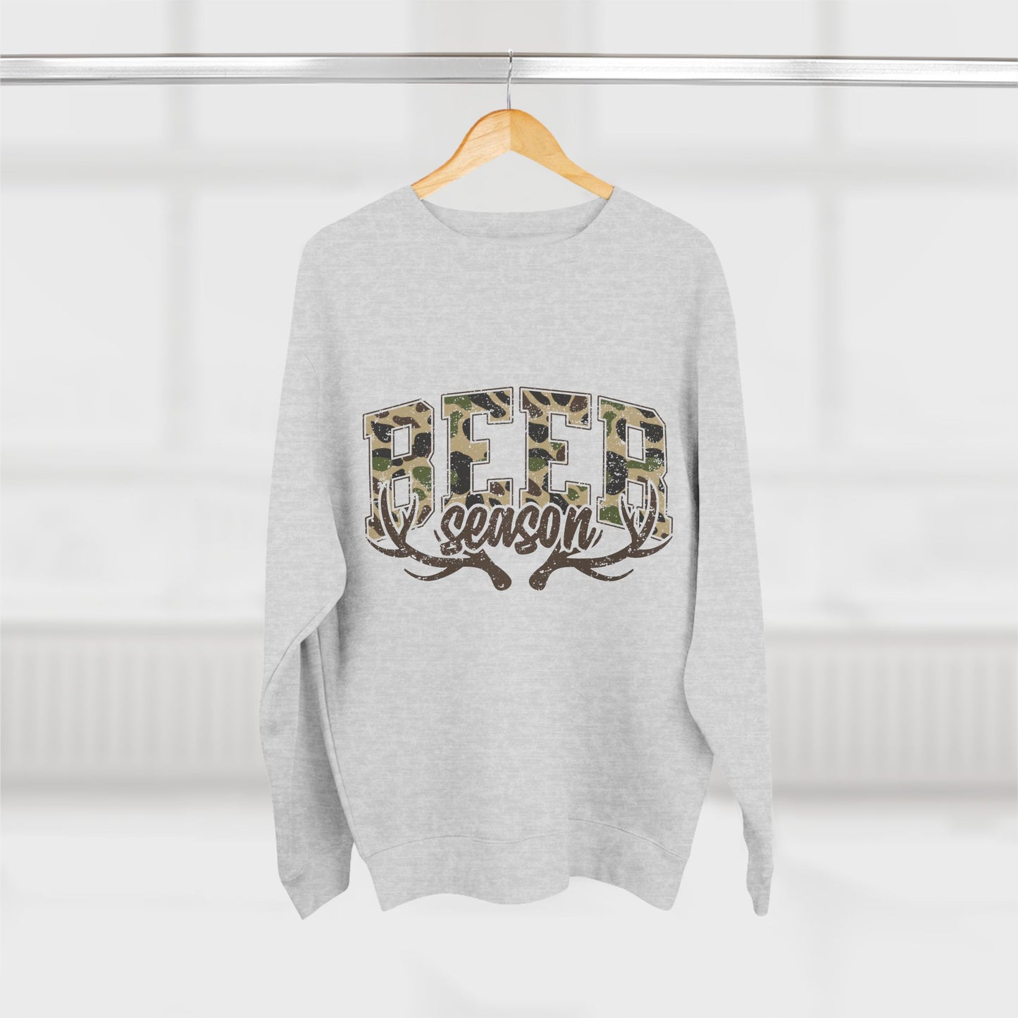 Funny Hunting Season Unisex Crewneck Sweatshirt for