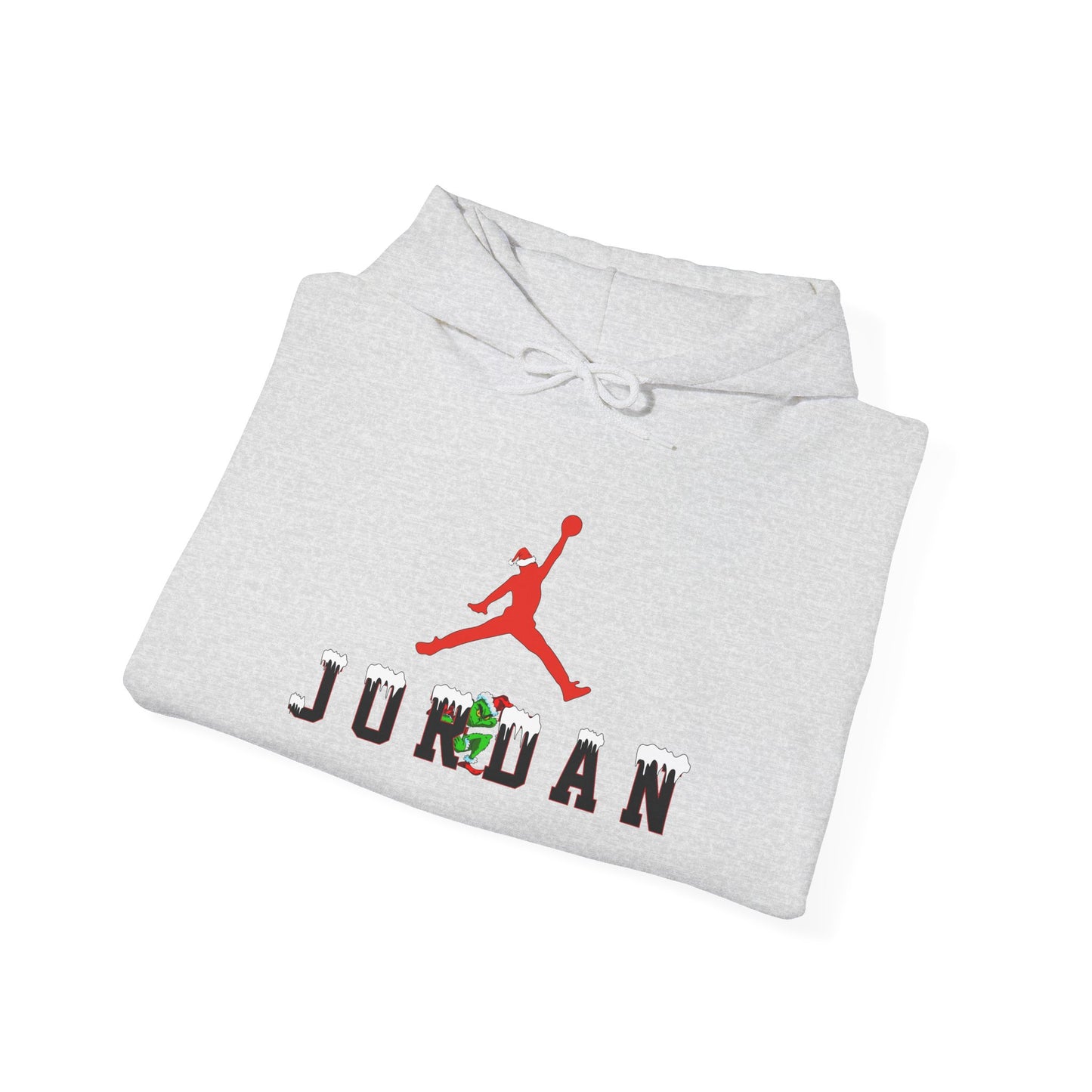 Grinch Jordan graphic Christmas Hoodie