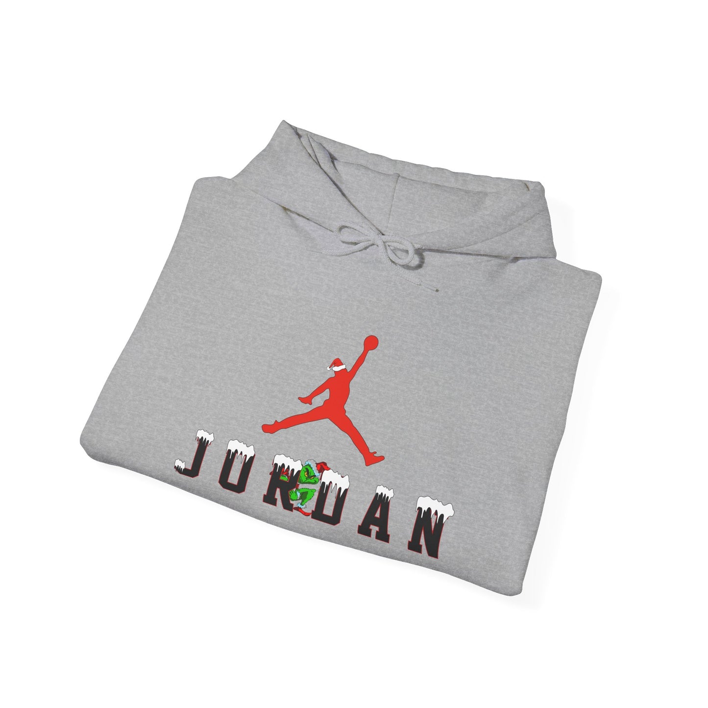 Grinch Jordan graphic Christmas Hoodie