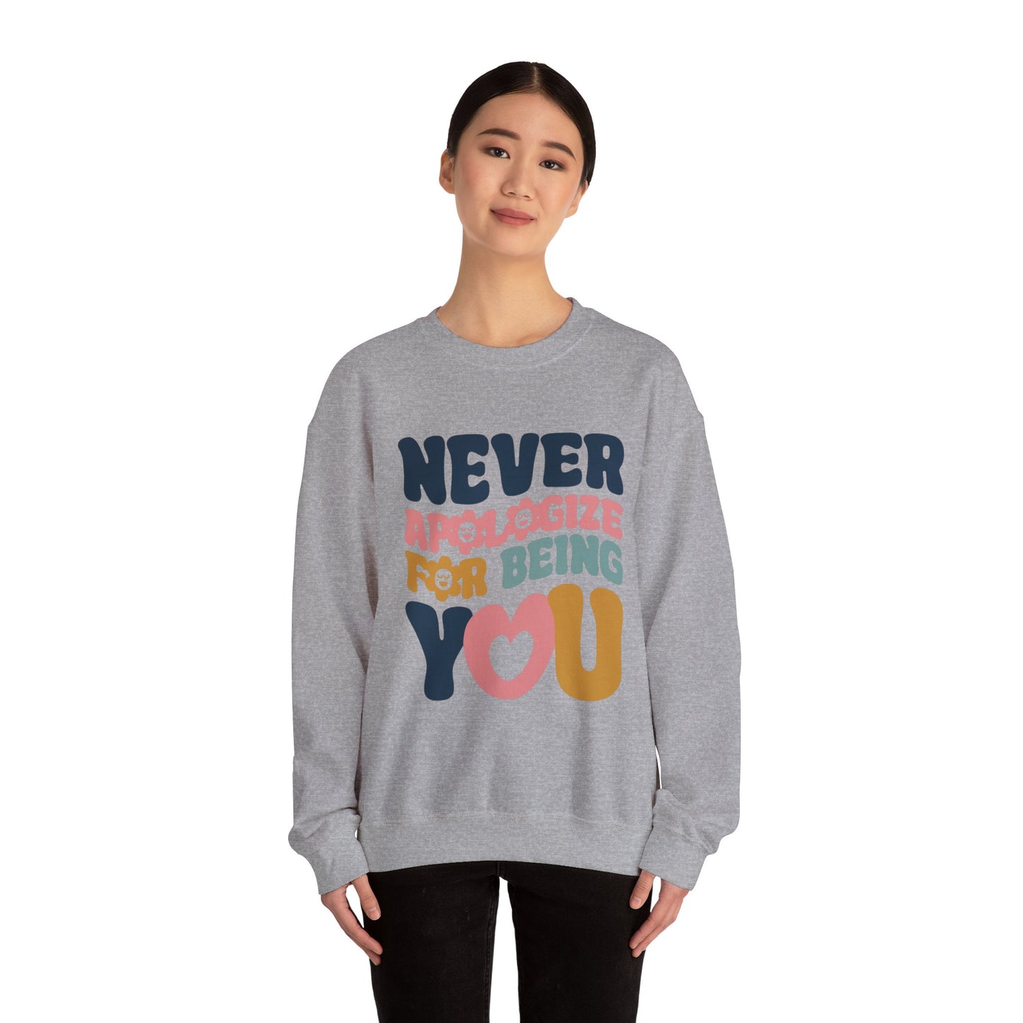 Mental Health Positivity Crewneck Sweatshirt