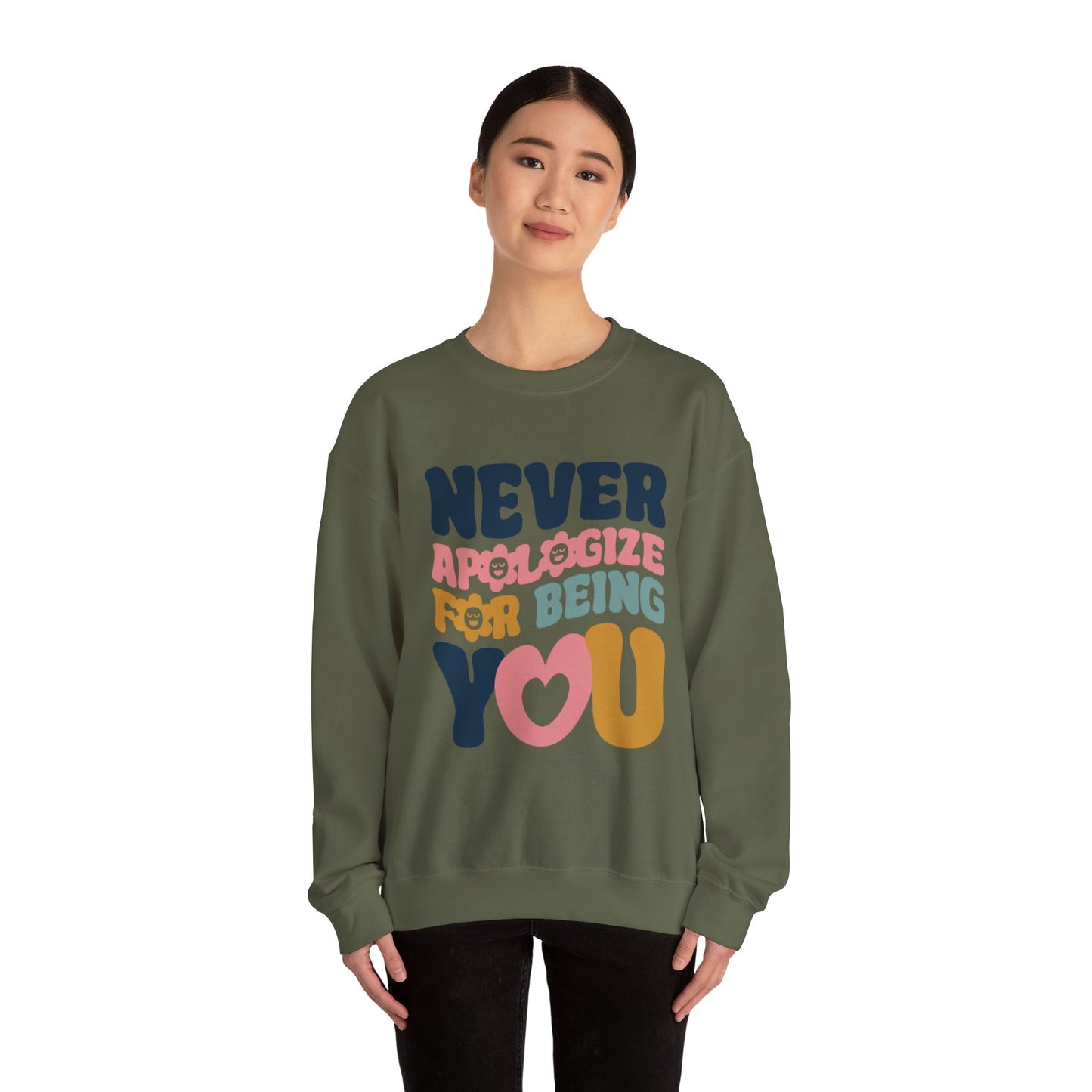 Mental Health Positivity Crewneck Sweatshirt