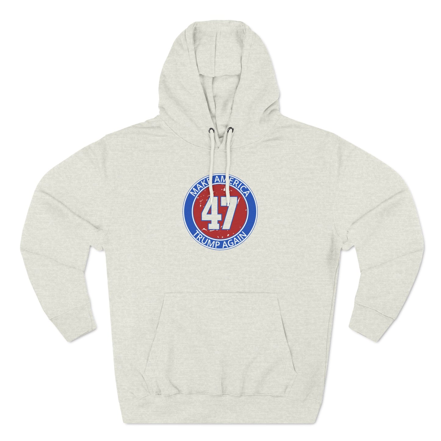 Fleece Hoodie Trump 47 Graphic