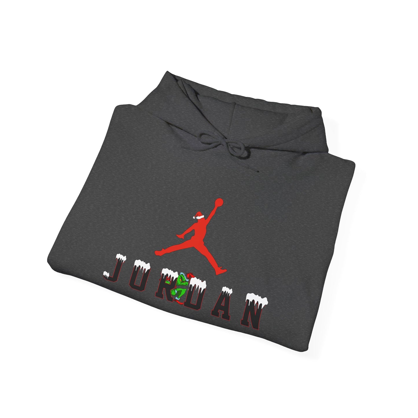 Grinch Jordan graphic Christmas Hoodie