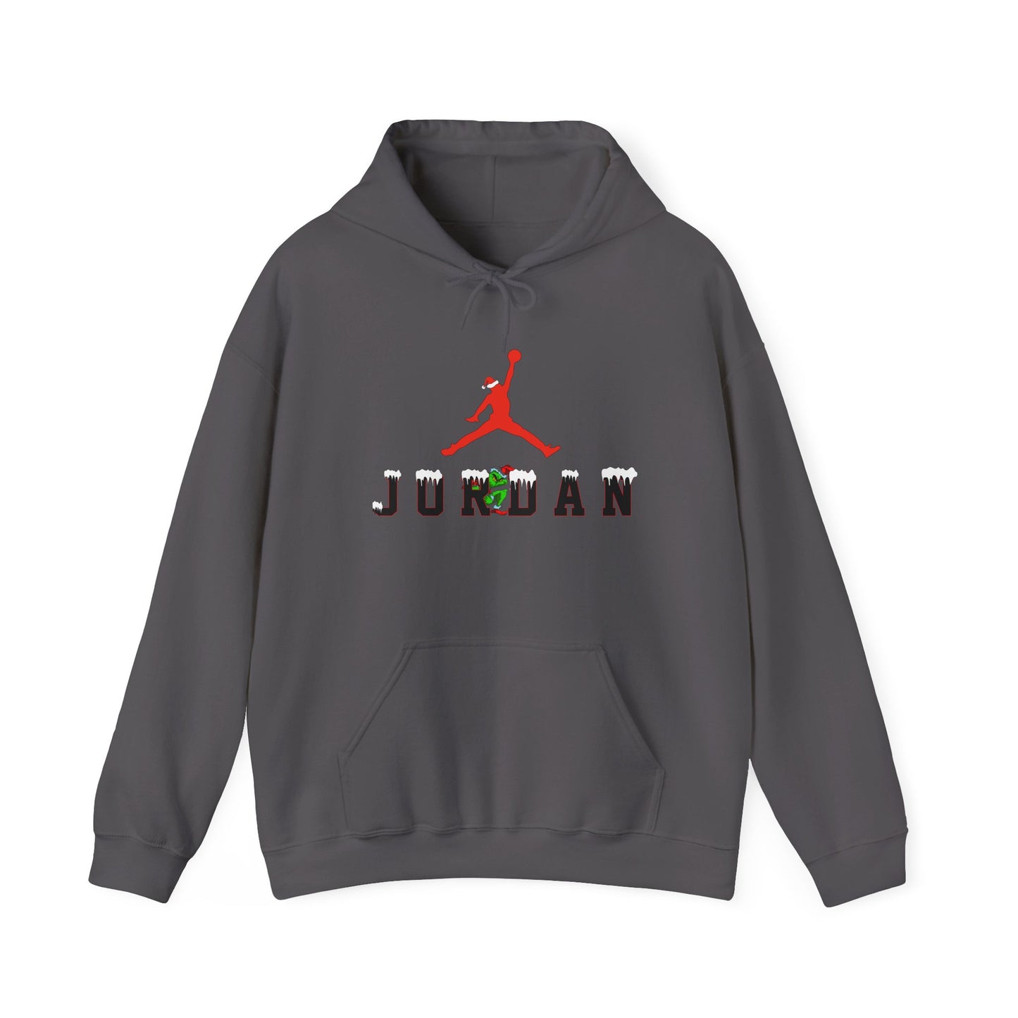 Grinch Jordan graphic Christmas Hoodie