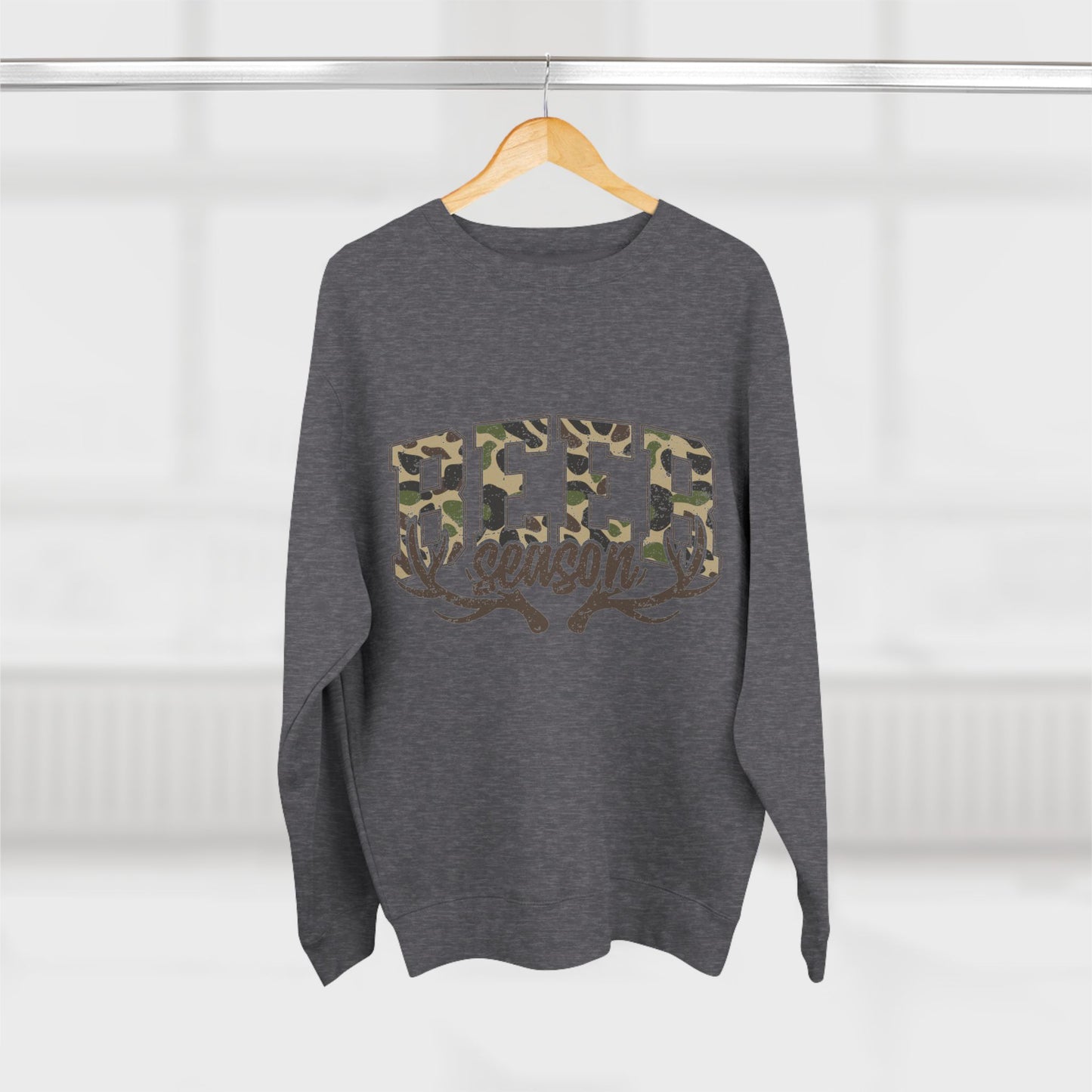 Funny Hunting Season Unisex Crewneck Sweatshirt for