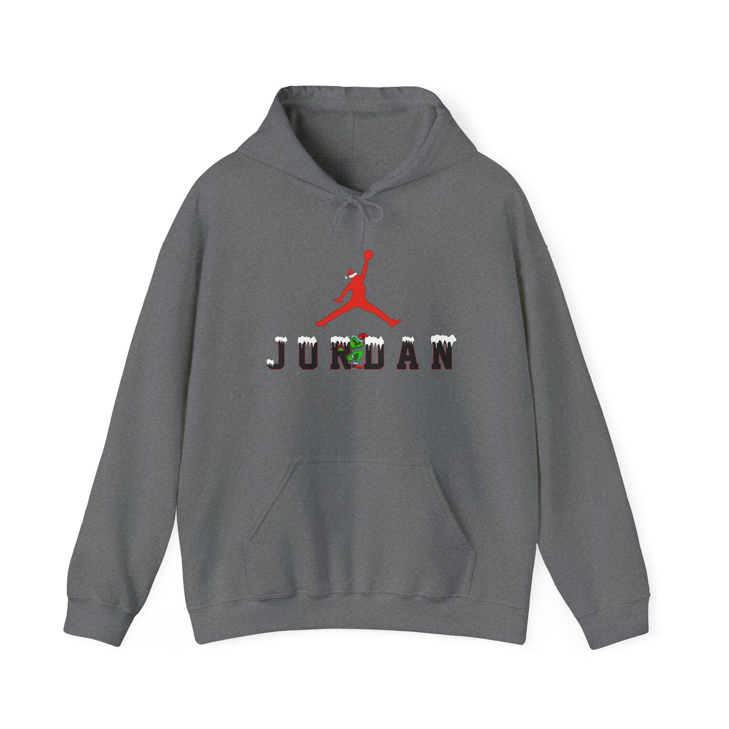 Grinch Jordan graphic Christmas Hoodie