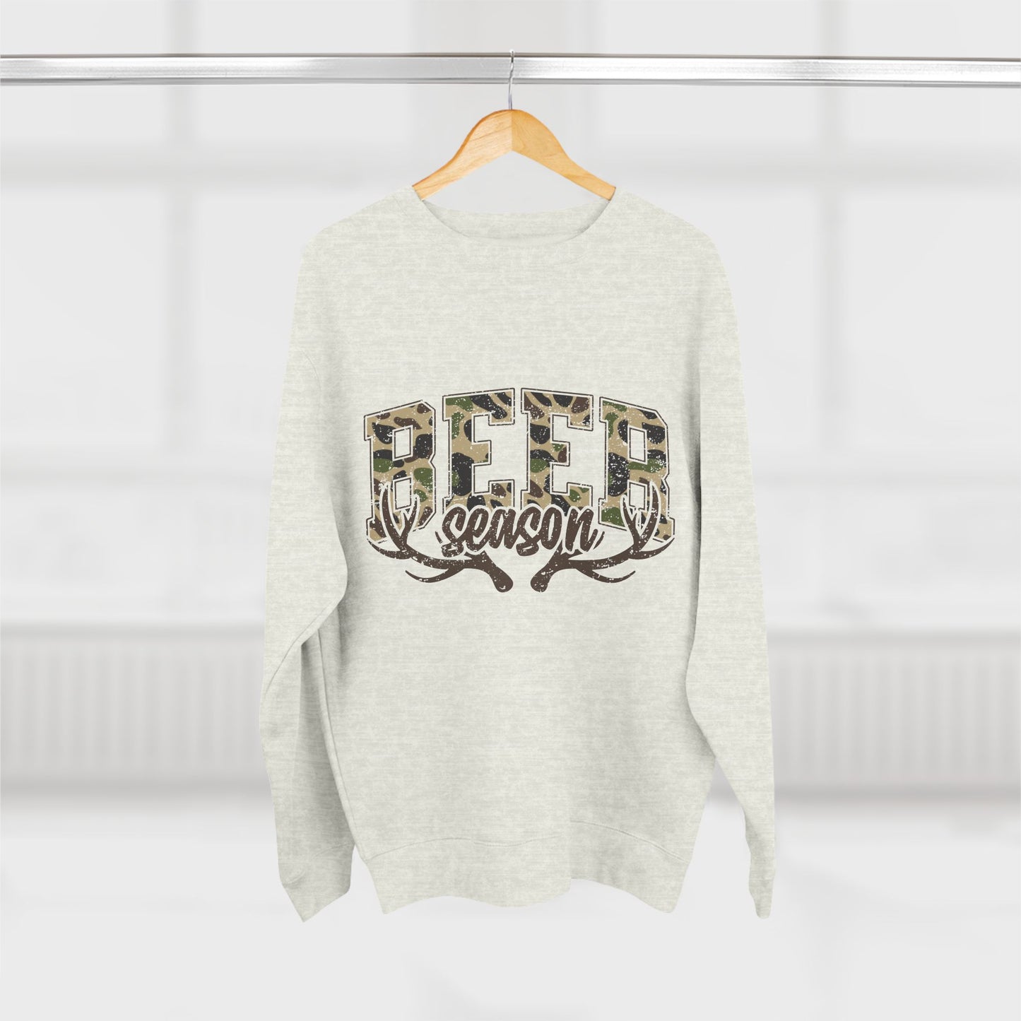 Funny Hunting Season Unisex Crewneck Sweatshirt for