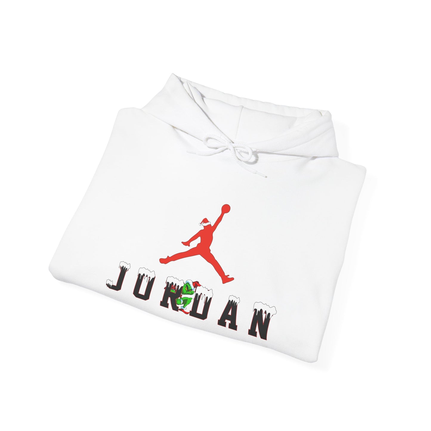 Grinch Jordan graphic Christmas Hoodie