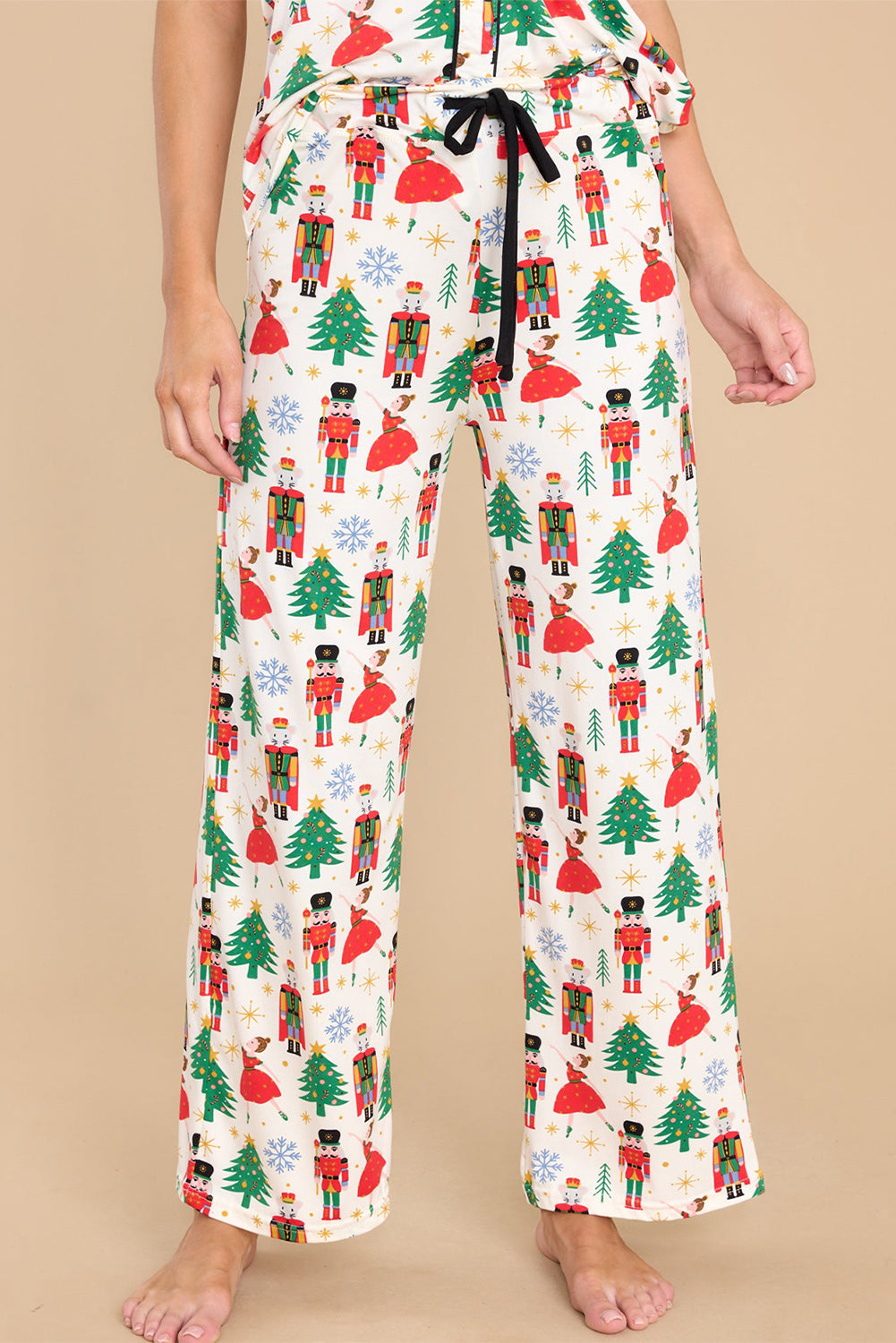 Christmas Tree Nutcracker Pajama Set