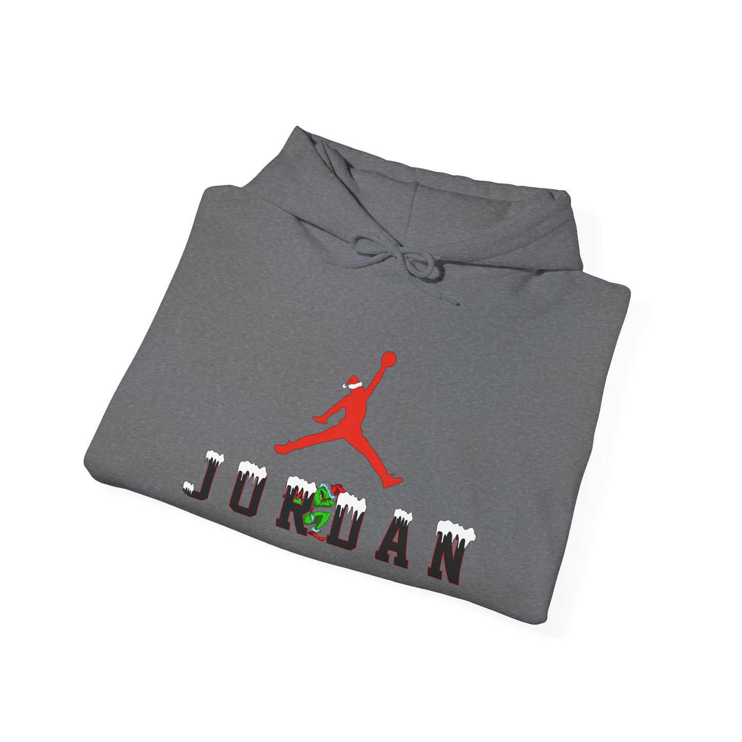 Grinch Jordan graphic Christmas Hoodie