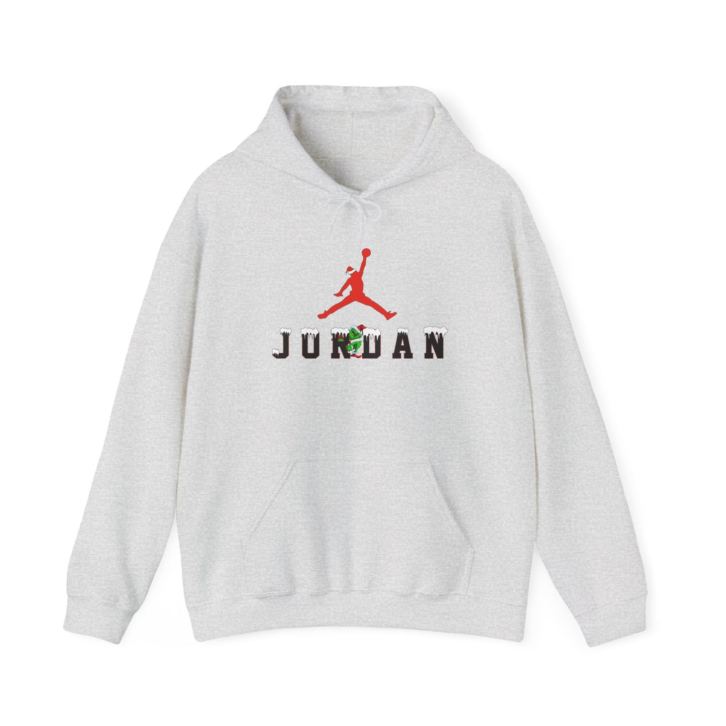 Grinch Jordan graphic Christmas Hoodie