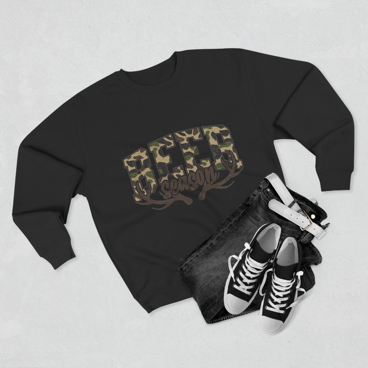 Funny Hunting Season Unisex Crewneck Sweatshirt for