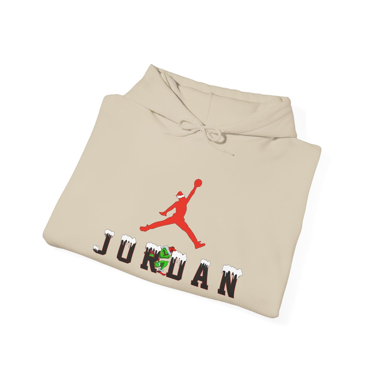 Grinch Jordan graphic Christmas Hoodie