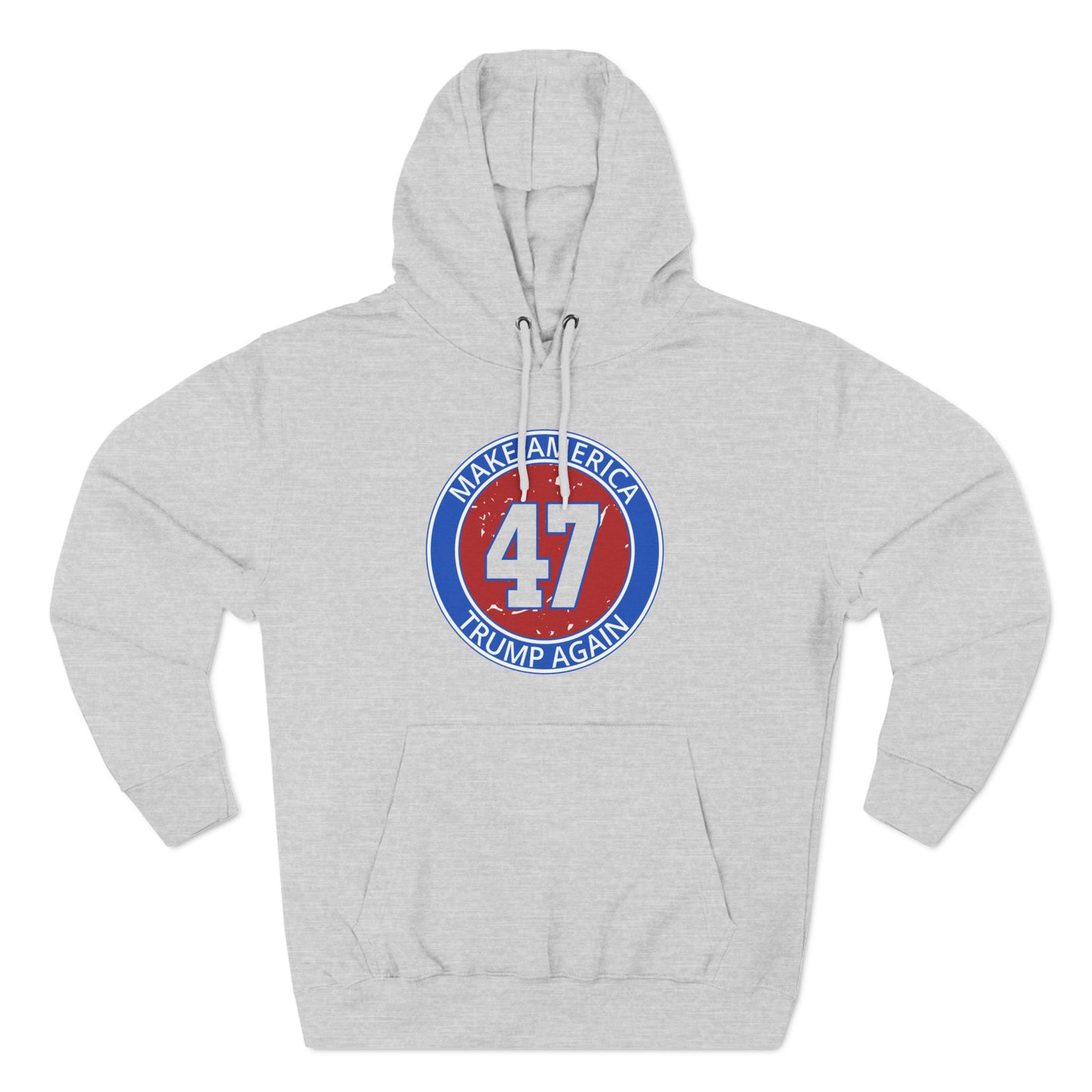 Fleece Hoodie Trump 47 Graphic