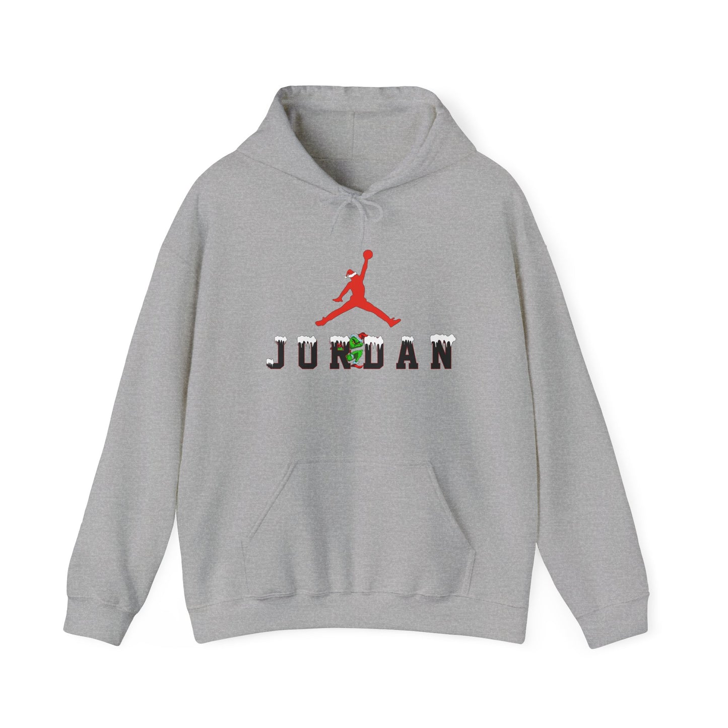 Grinch Jordan graphic Christmas Hoodie