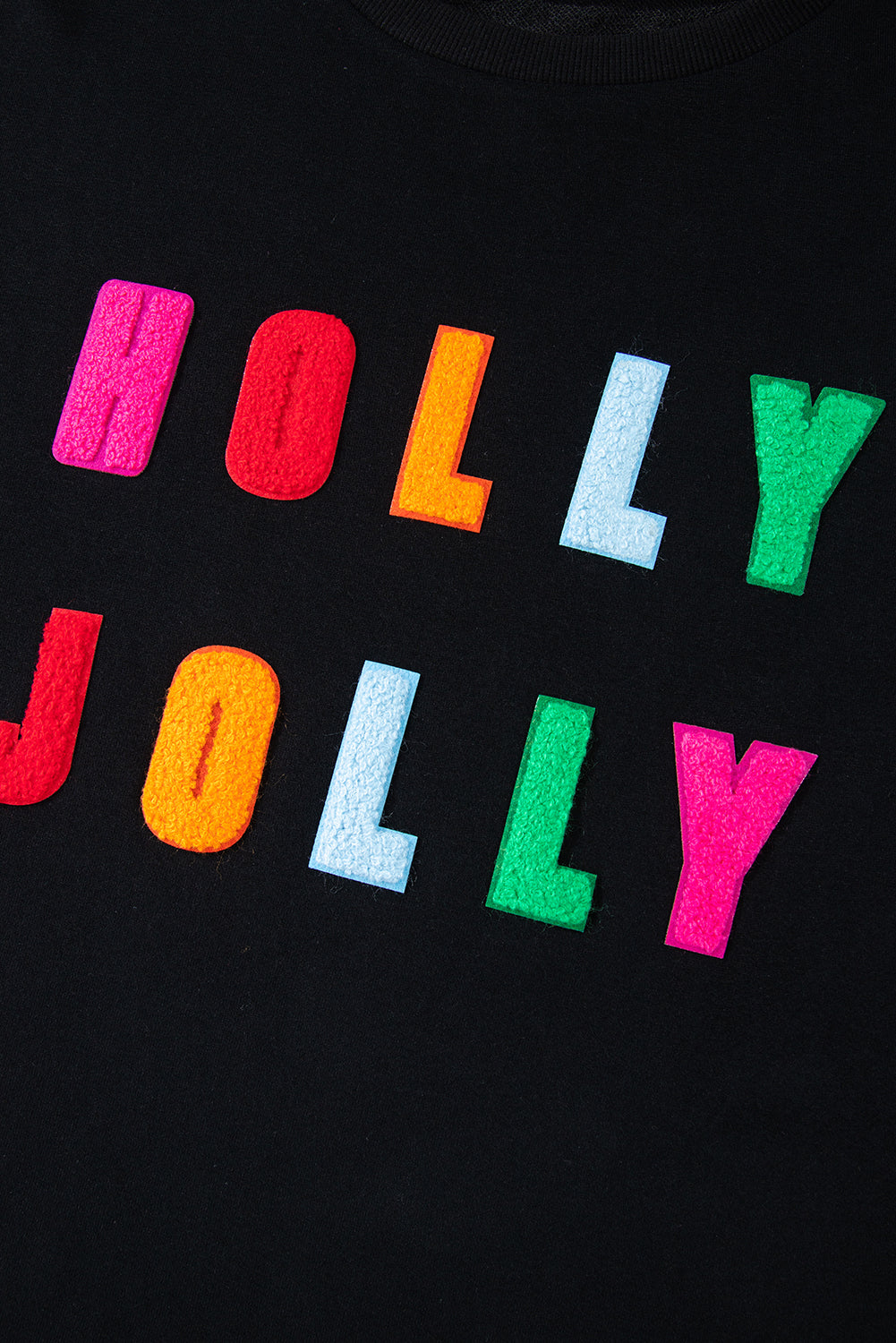 Holly Jolly Graphic Long Sleeve Top