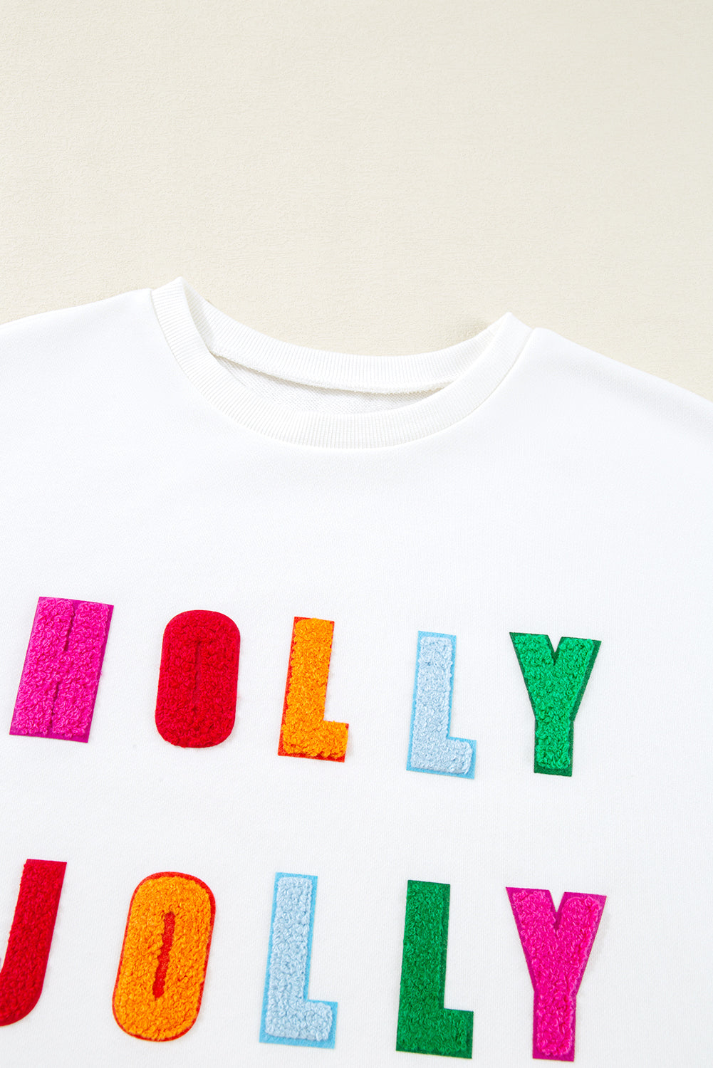 Holly Jolly Graphic Long Sleeve Top