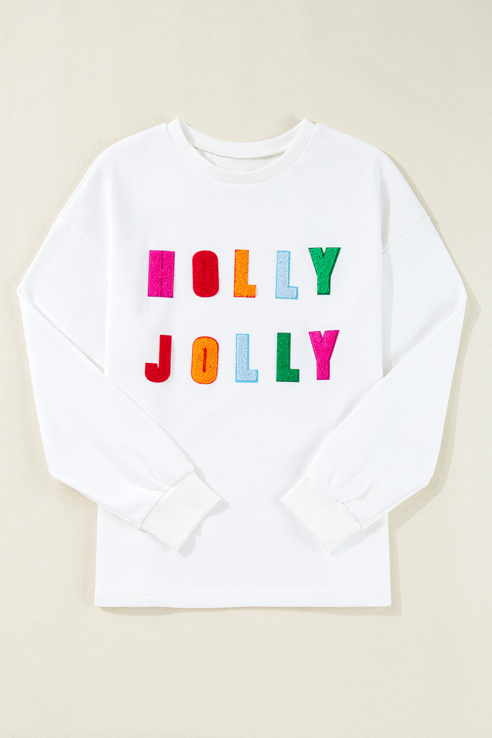 Holly Jolly Graphic Long Sleeve Top